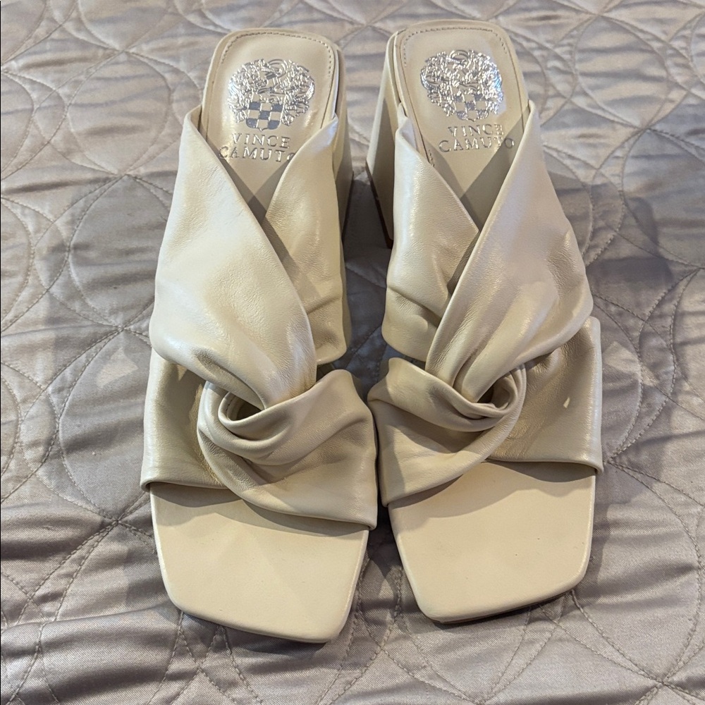 Vince Camuto Tan Women's Mules
